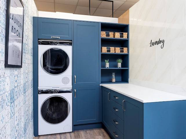 Utility room in the showroom