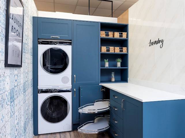 Utility room in the showroom