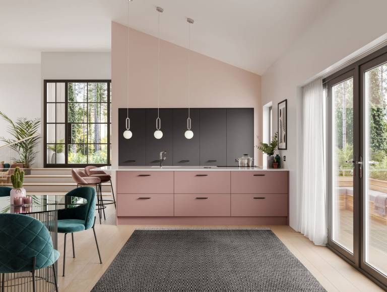 Pink kitchen