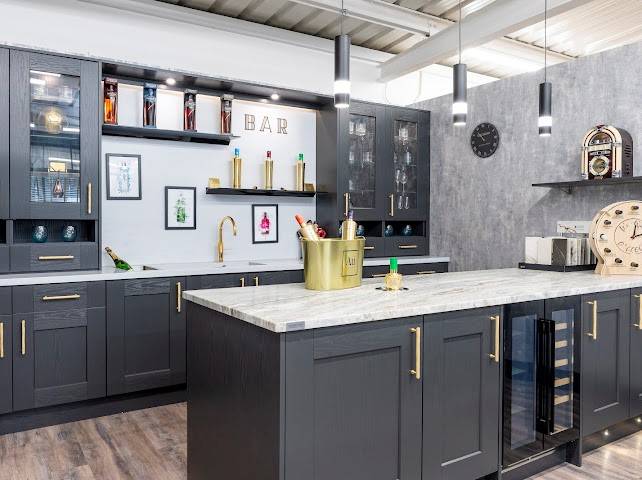 Bar inspiration in the showroom