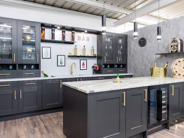 Bar inspiration in the showroom