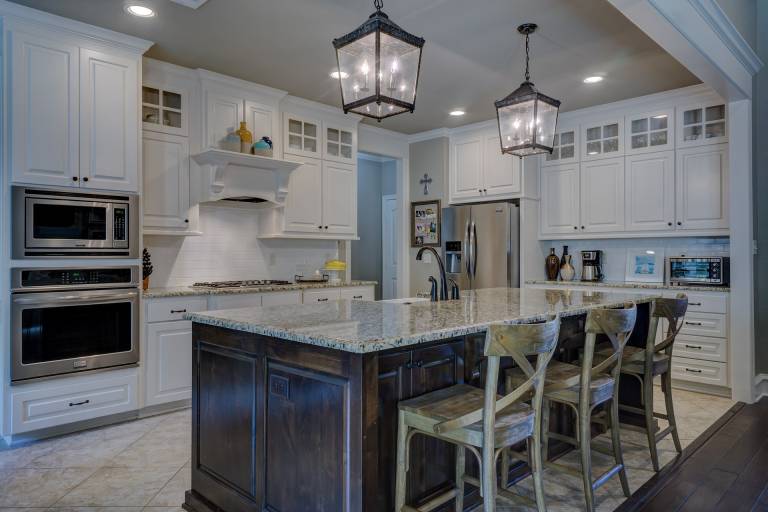 empty nester kitchen