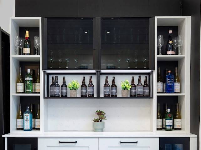 Bar inspiration in the showroom