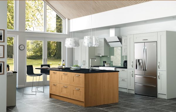 a modern kitchen design