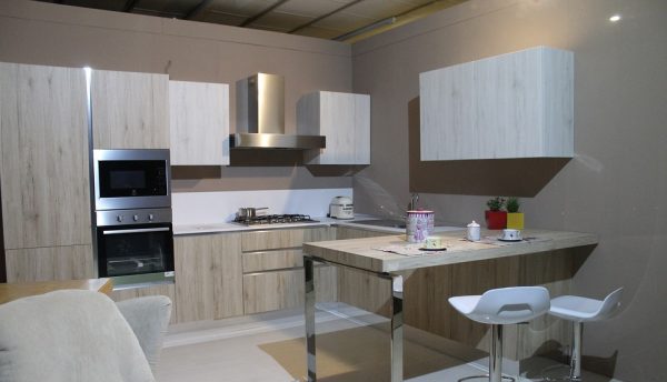 A modern kitchen with neutral colours